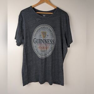 Lucky Brand Guinness St. James's Gate Dublin Dark Gray T-shirt XL Extra Stout